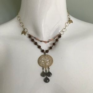 David Aubrey tree of life necklace